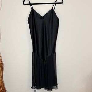 Linda Bis Black Nightgown
